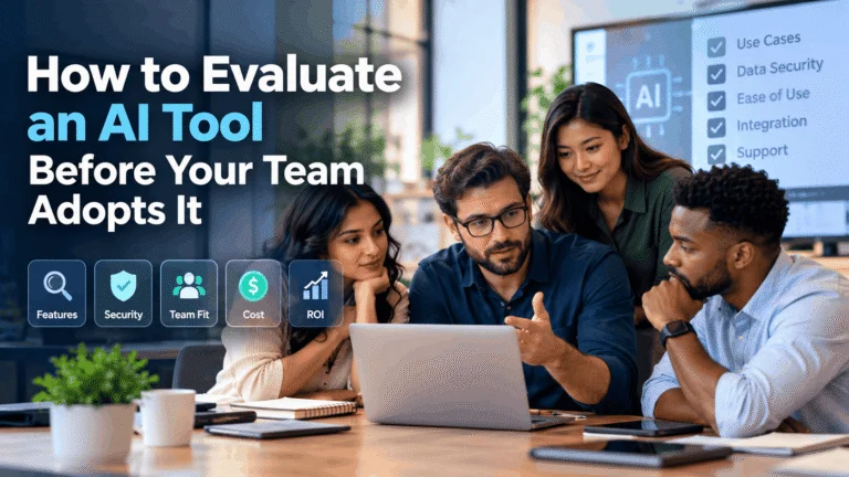 How to Evaluate an AI Tool Before Your Team Adopts It
